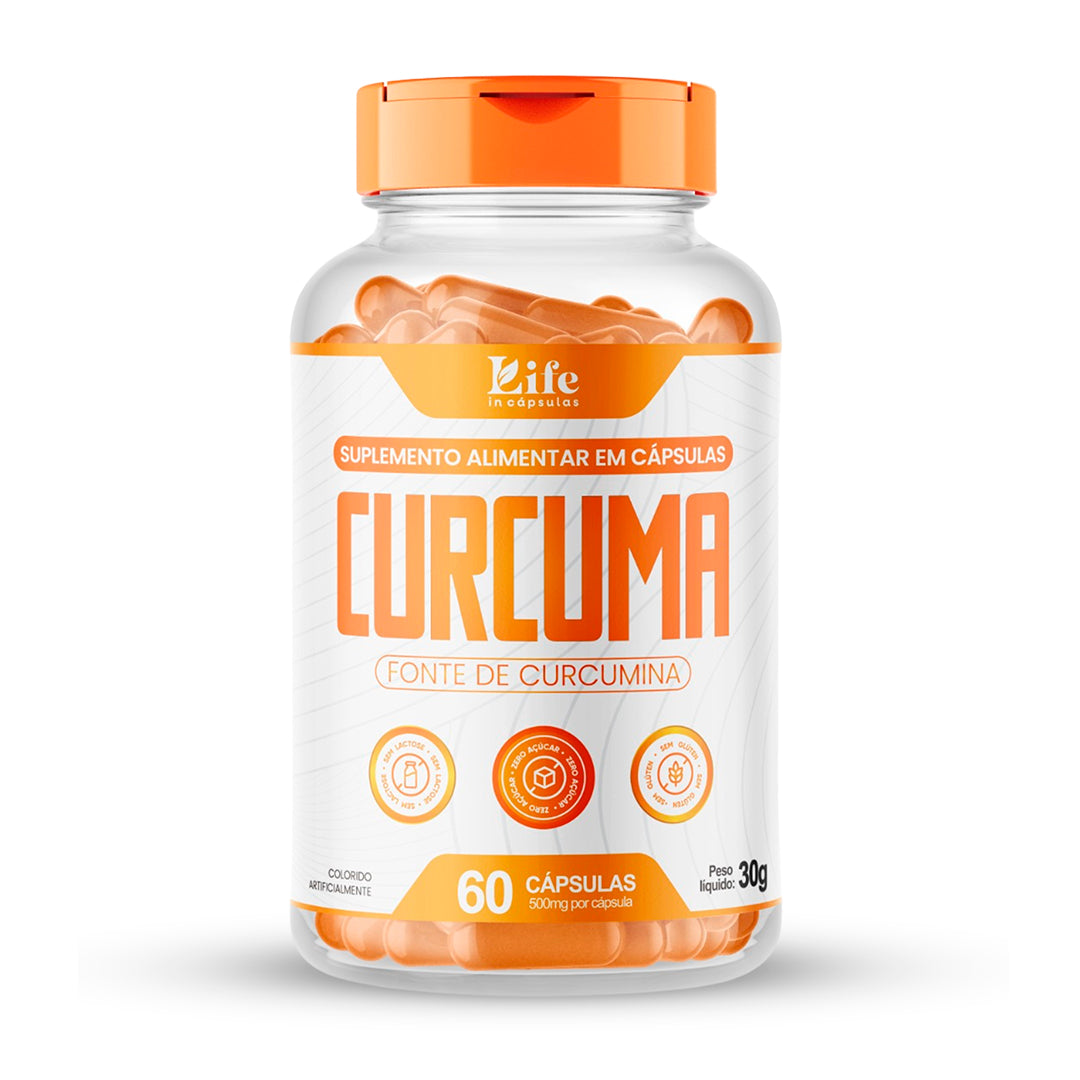 Cúrcuma Life in - 60 Cápsulas