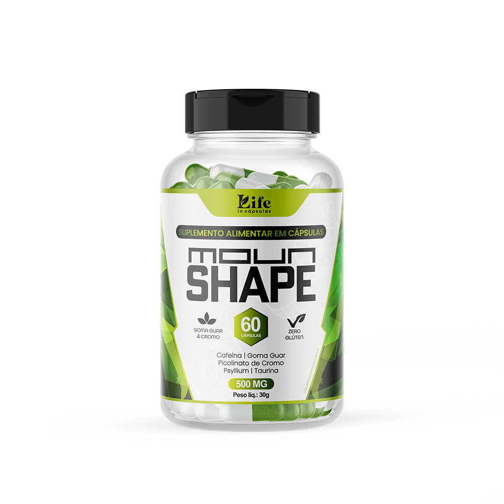 Moun Shape Suplemento Alimentar Vida Saudável Rotina Fitness Vitalidade Disposição Academia