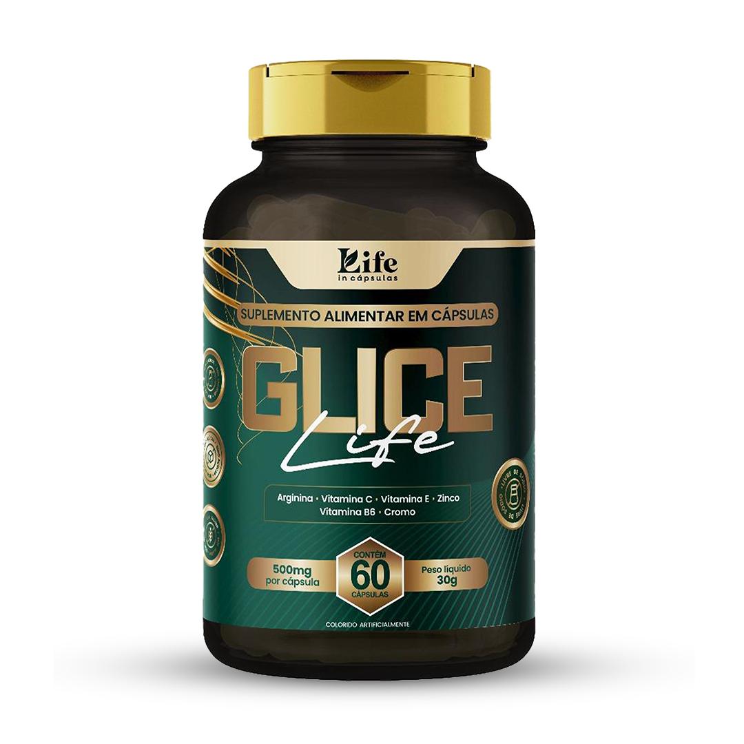 Glice Life - 60 Capsulas Suplemento Alimentar Life In Cápsulas – Auxílio ao Metabolismo, Energia e Bem-Estar Diário
